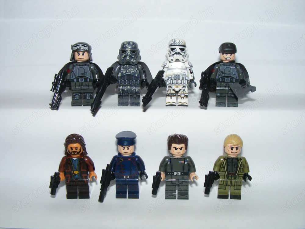 Lego Star Wars figurák Andor Mimban Mudtrooper Stormtrooper Cassian Andor ÚJ