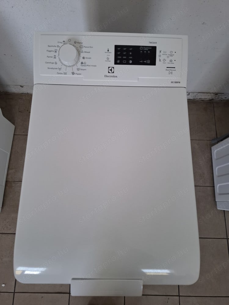 Használt Electrolux EWT1062TDW Felültöltős Mosógép [H16124] 3 hónap garanciával