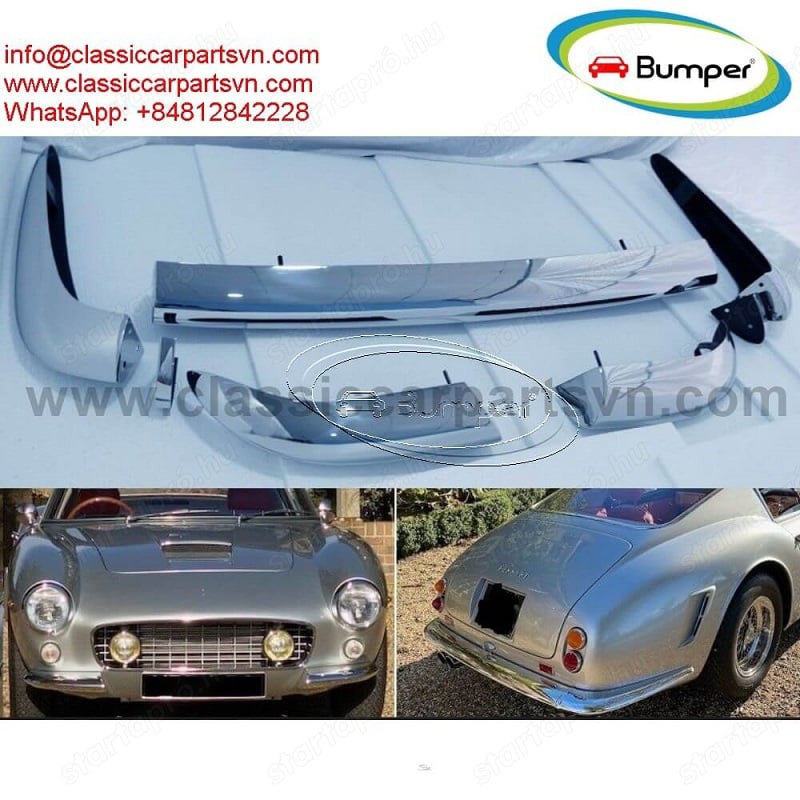 MIRAGE GT A VENDRE bumpers by stainless steel new A set bumper of 2 x front bumpers, a rear bumper i