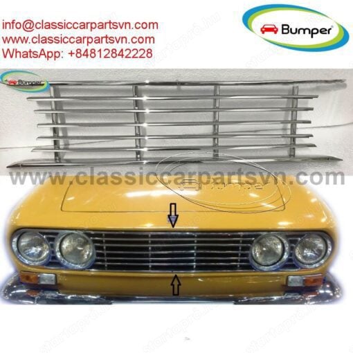 Ford OSI 20M TS 2.0 and 2.3 front grille by stainless steel  OSI 20M TS 2.0 and 2.3 stainless steel 