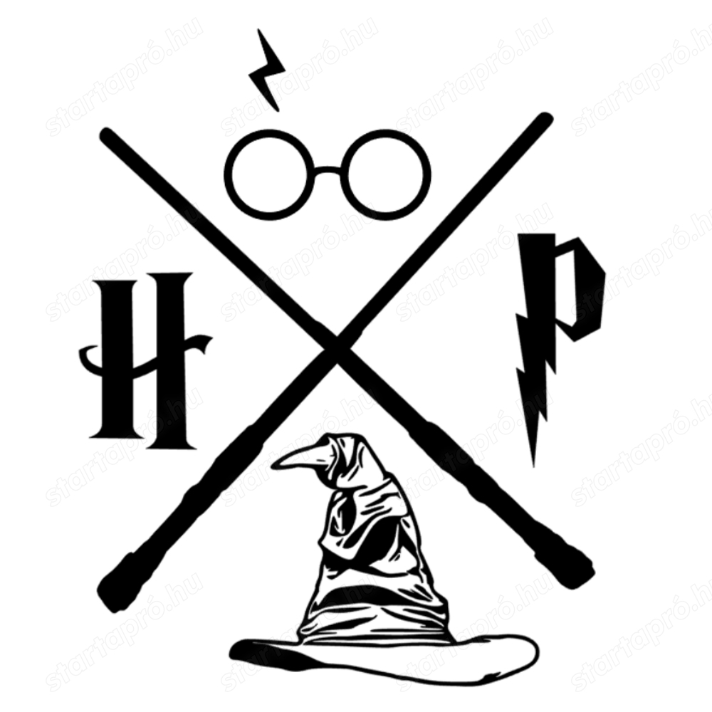 Harry Potter   falmatrica szett, gyerekszoba falmatrica, fali dekoráció