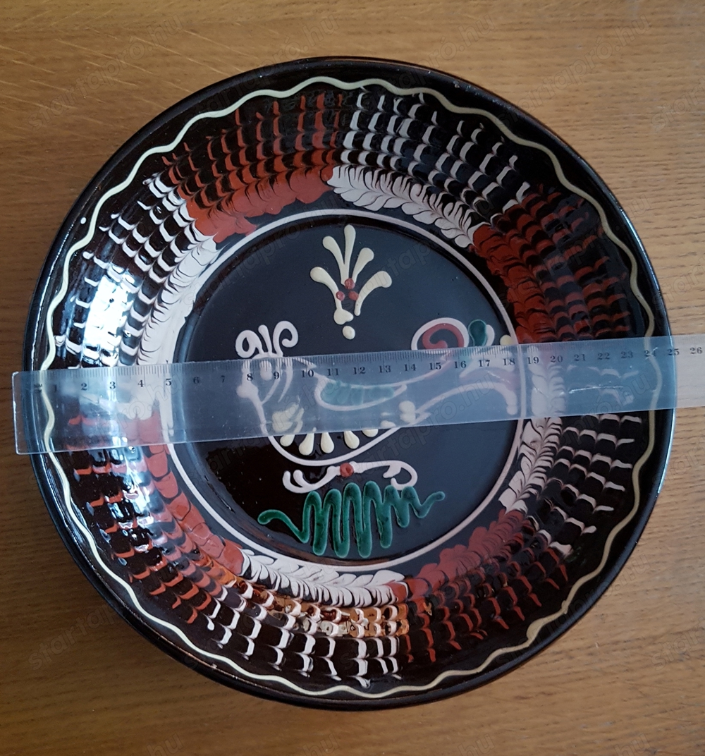 Madaras népi tányér eladó