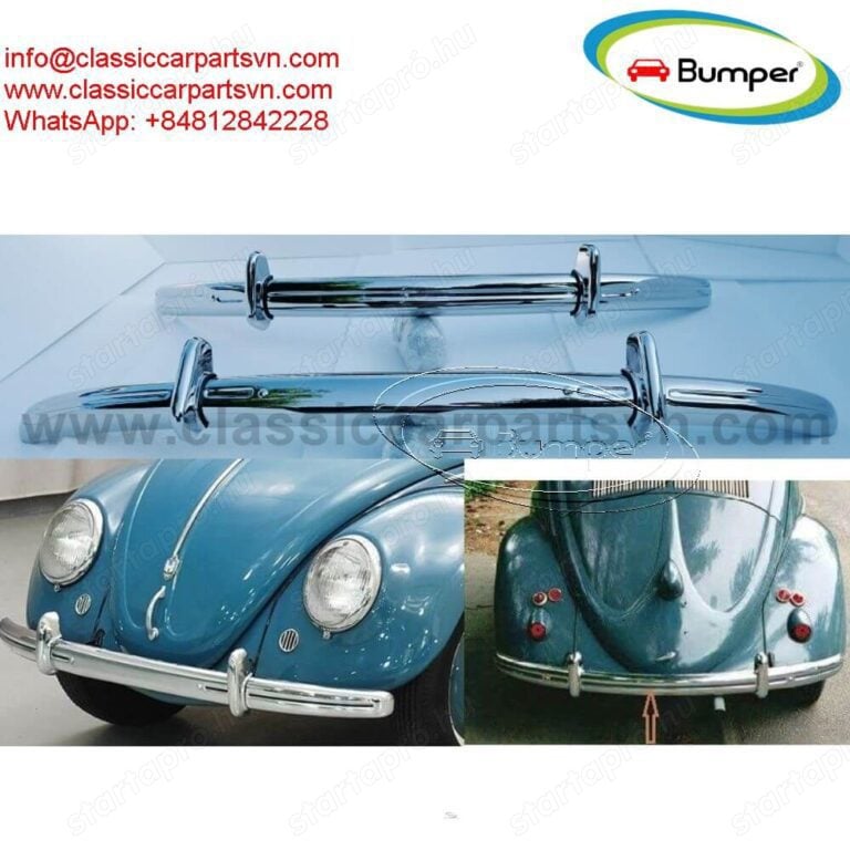 VW Beetle Split year (1950   1953) bumpers by stainless steel new