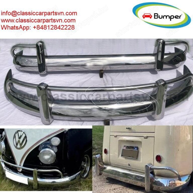 Volkswagen T1 Split Screen Bus (1958-1968) towel rail USA Export bumpers