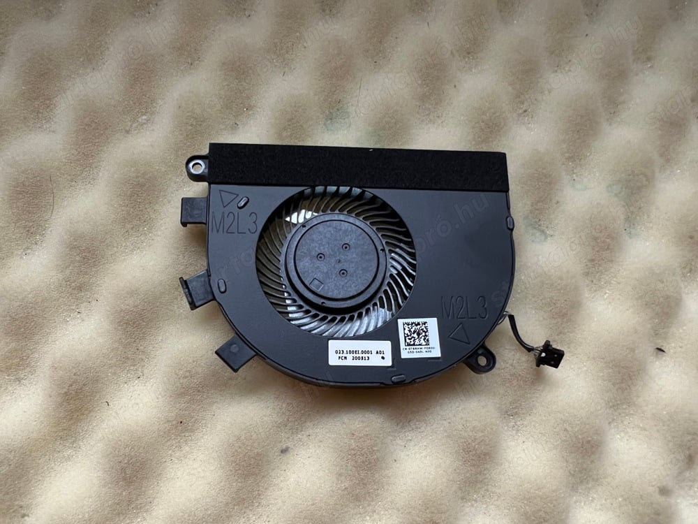 Dell Latitude 3500 ventilátor Inspiron 5584 ventilátor fan T6RHW 0T6RHW DFS5K12214161H