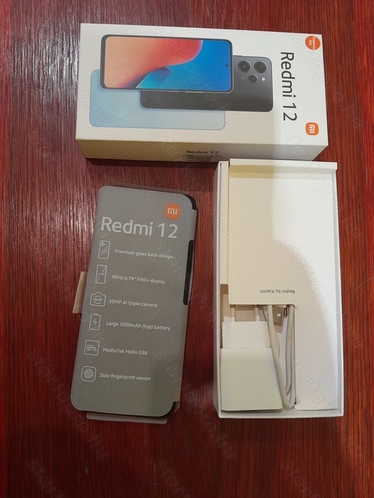 Eladó Xiaomi Redmi 12 4g telefon!