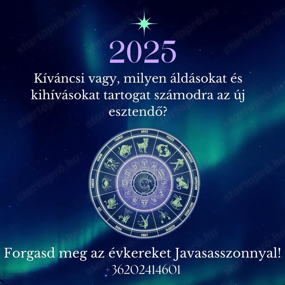 Pörgesd meg az évkereket Javasasszonnyal!