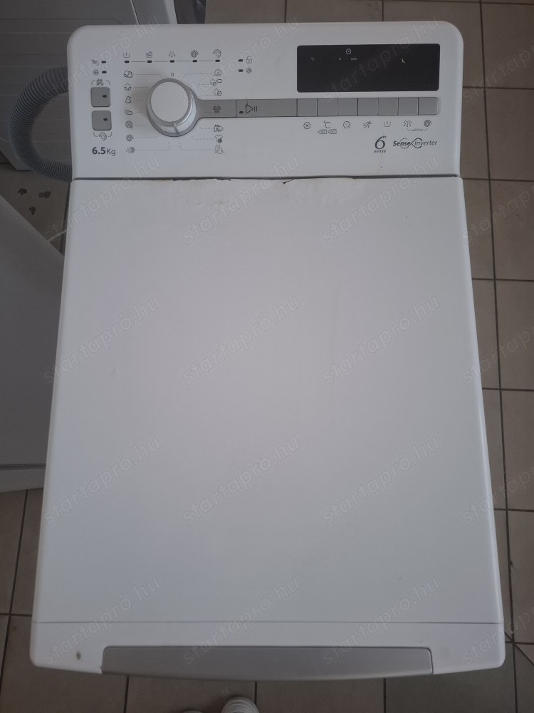 Használt Whirlpool TDLR 65220 felültöltős mosógép [H16220] 3 hónap garanciával