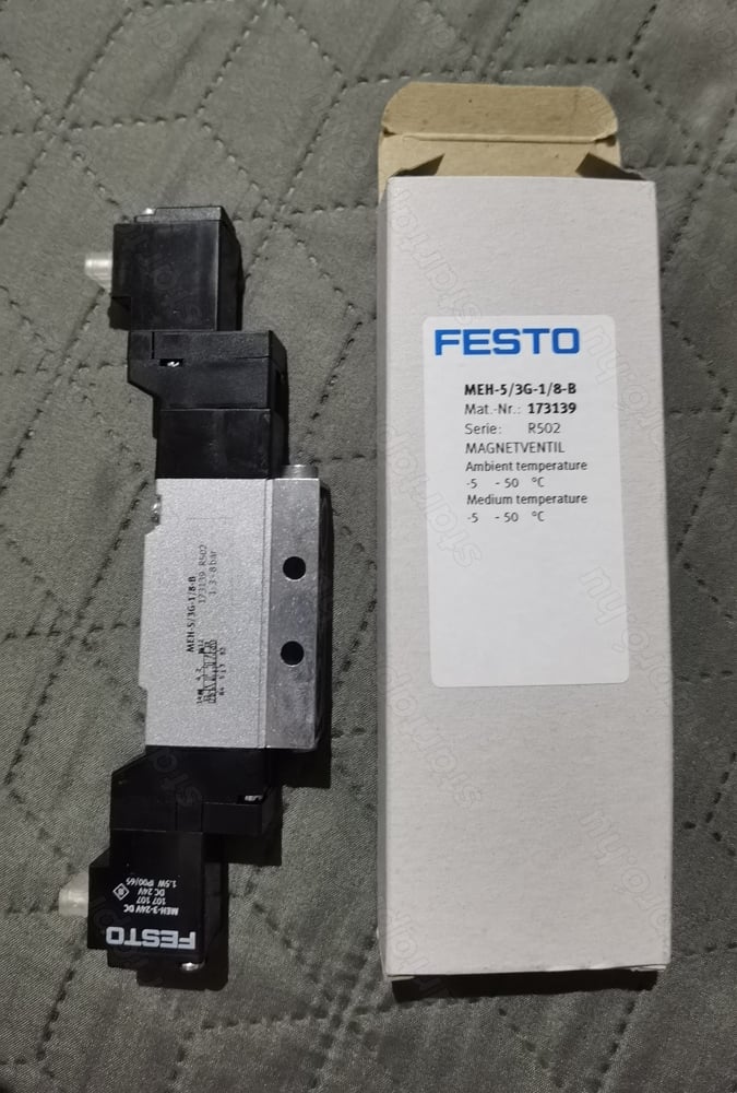 Új Mágnesszelep Festo MEH-5 3G-1 8-b.