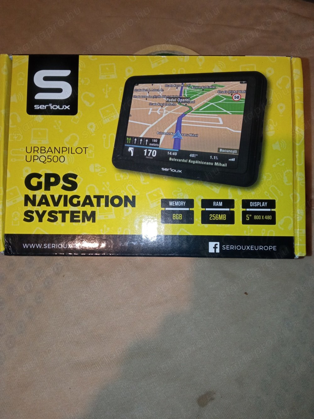 Új gps navigáció, 1 év garanciával!