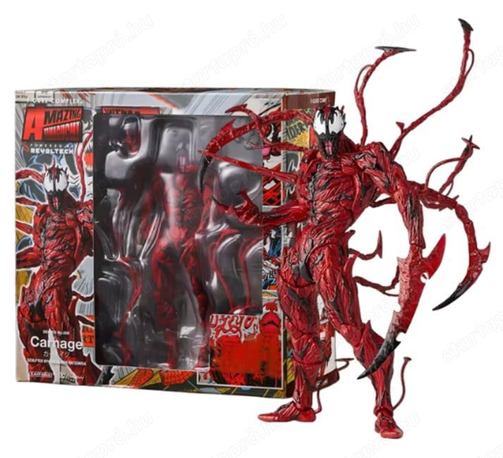 AMAZING YAMAGUCHI Carnage figura cserélhető fejek és karok