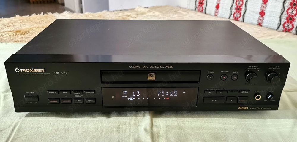 Pioneer PDR-609 CD író felvevő