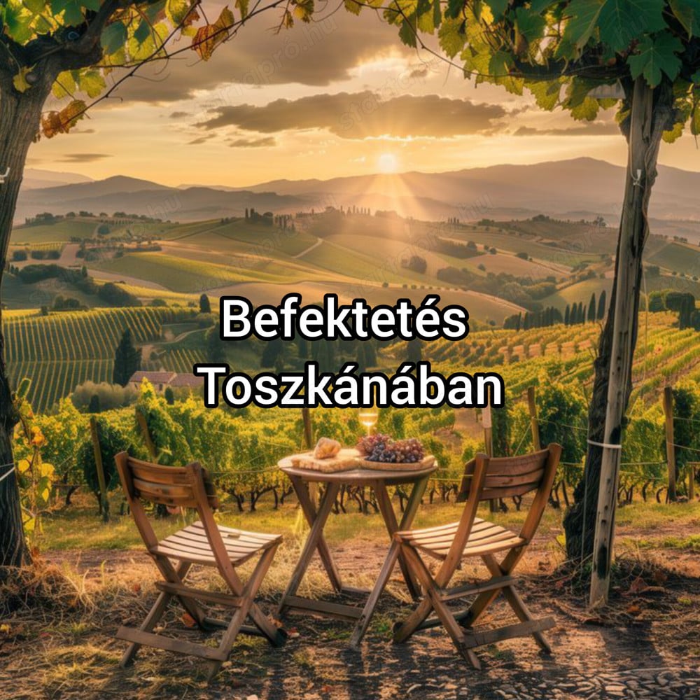 Befektetés Toszkánában