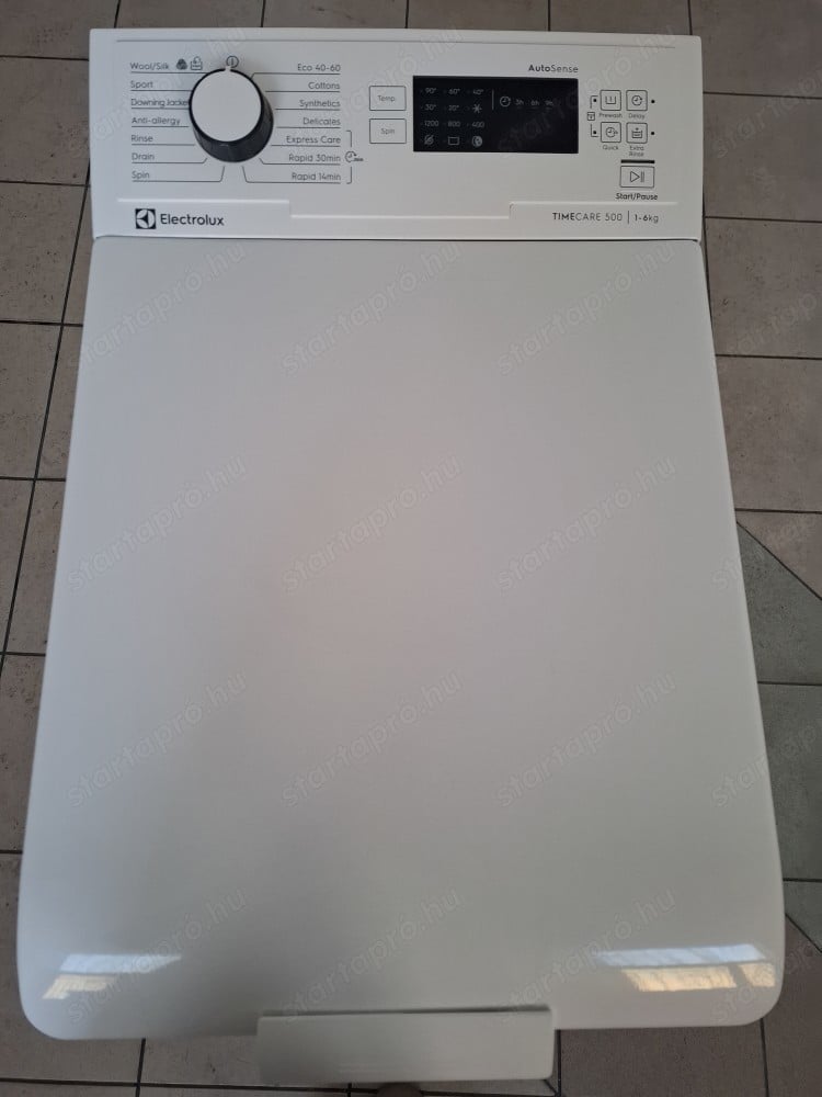 Használt Electrolux EW2TN5261E Felültöltős Mosógép [H16341] 3 hónap garanciával