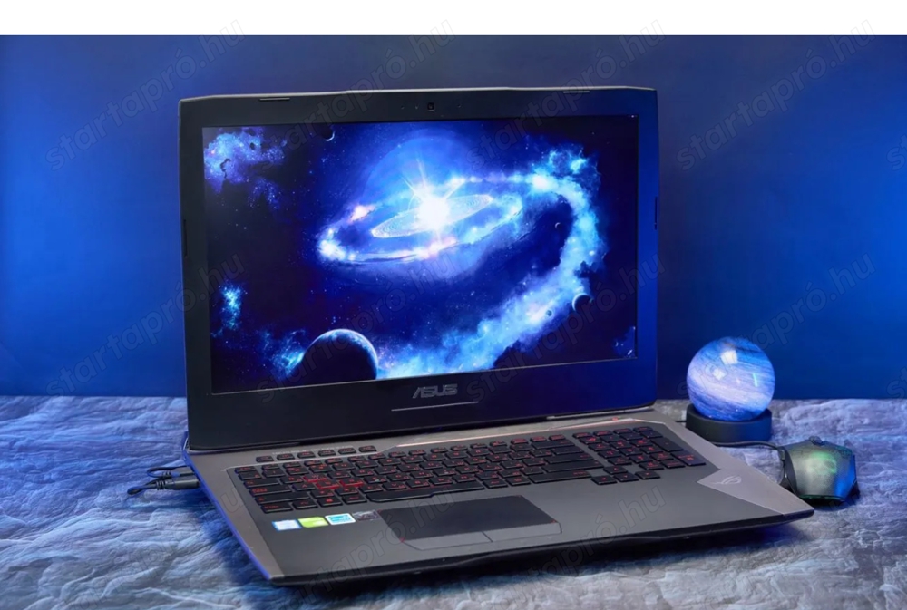 Gamer Asus laptop eladó i7-es 512GB SSD + 1TB HDD