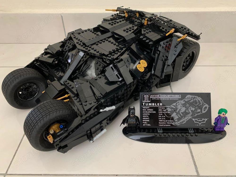 Lego komp. Super Heroes Tumbler 76023 76240 Batmobil 1869db Lepin ÚJ