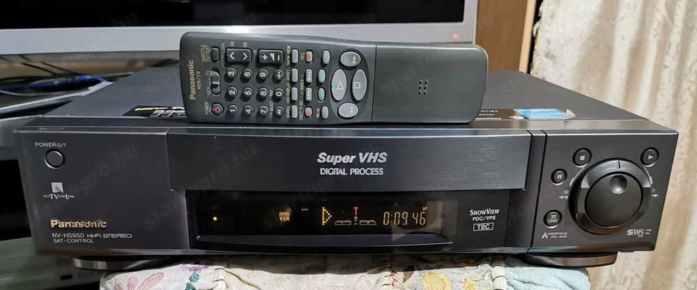 Panasonic NV-HS950 Super VHS videómagnó.