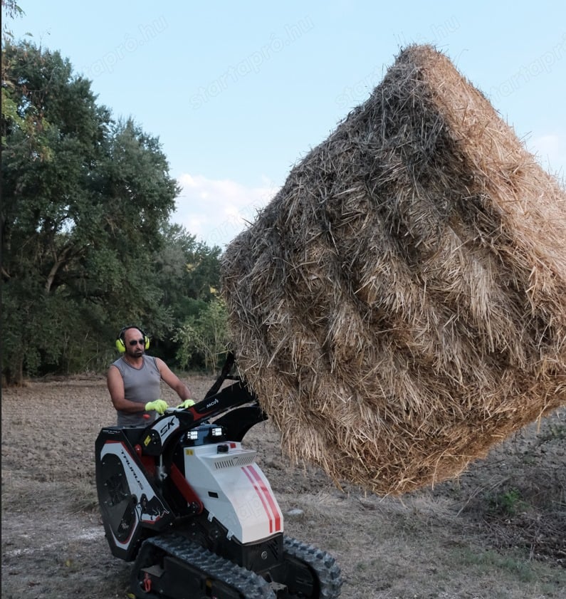 Honda motoros, 21 LE-S, olasz gyártmányú TAURUS SK 1000 gumihevederes minirakodó szenzációs áron !!!