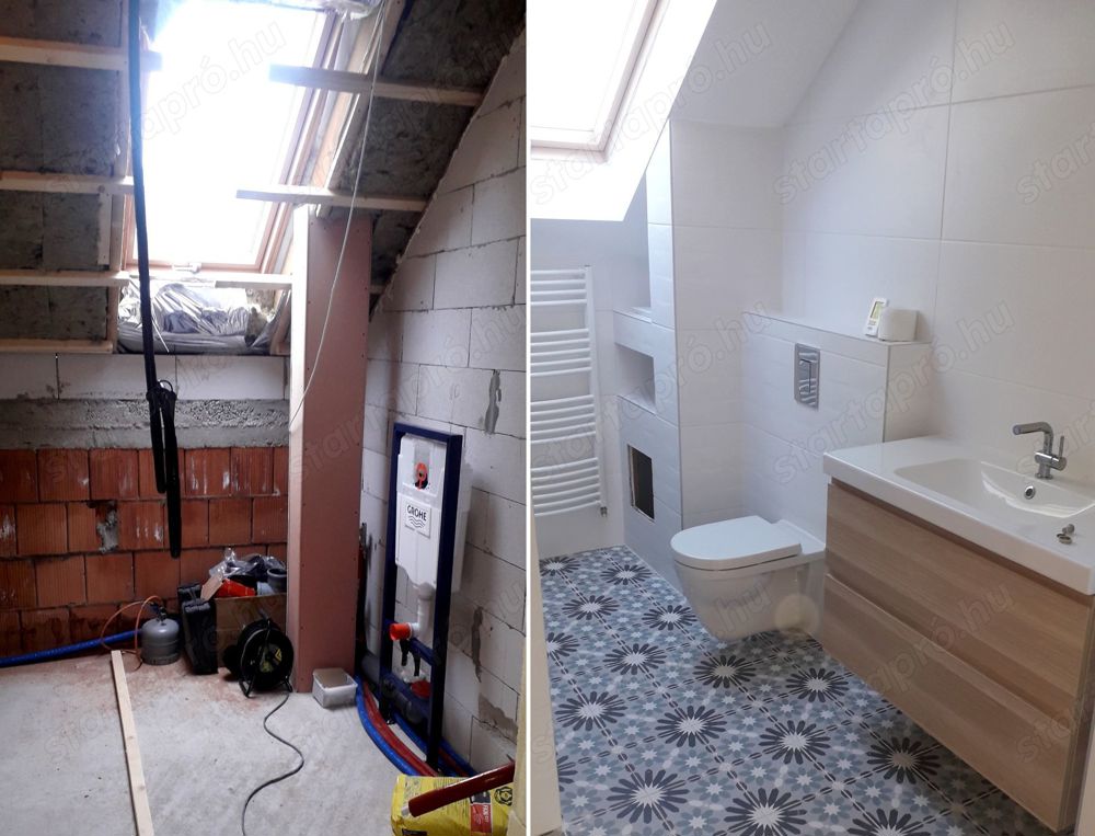 Tetőtérbeépítés, kőműves, burkoló, festő, gipszkartonos munkákat, lakásfelújítást vállalunk!