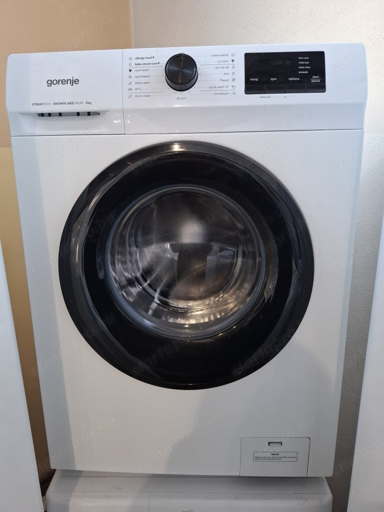 Használt Gorenje WNHVB60SES Keskeny Elöltöltős Mosógép [H16470] 3 hónap garanciával