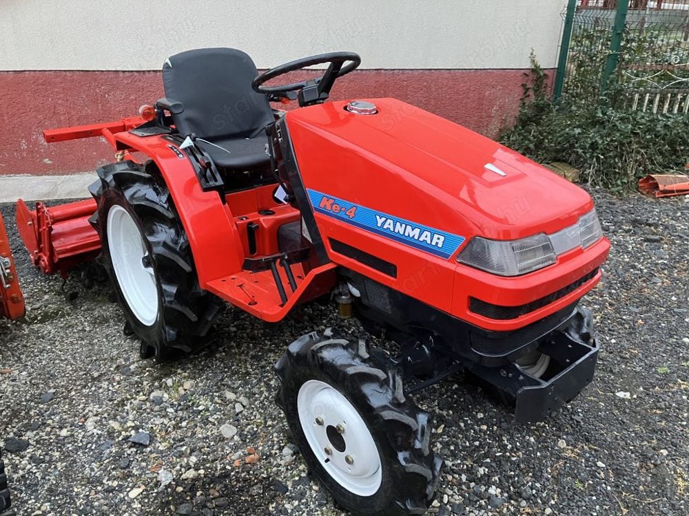 Yanmar Ke-4 felújított japán kistraktor ajándék talajmaróval