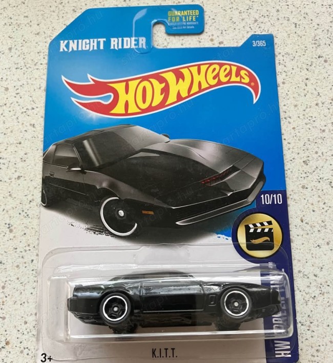 Hot Wheels Premium Knight Rider makett bontatlan