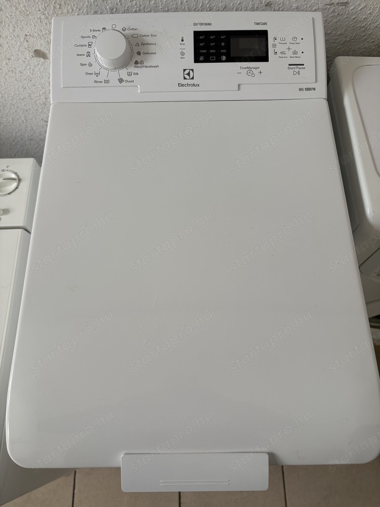 Használt Electrolux EWT1064ILW Felültöltős Mosógép [H16514] 3 hónap garanciával