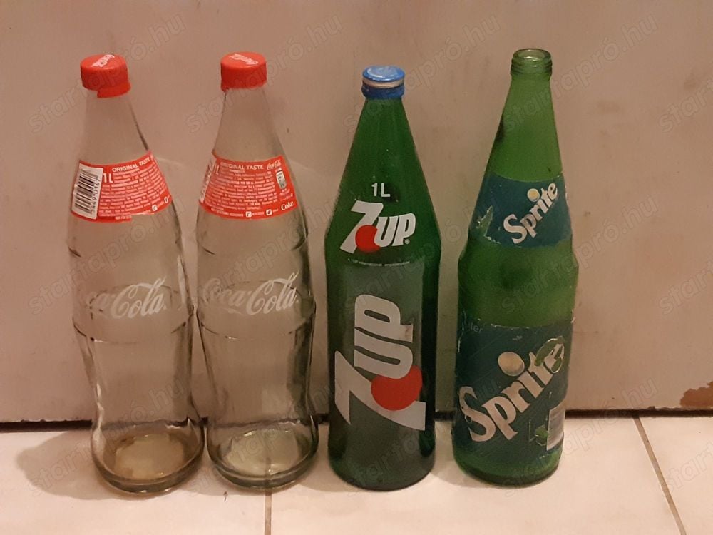 Retro Coca-Cola üveg 1l-es