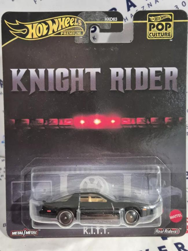 Hot Wheels Premium Pop Culture Knight Rider KITT 1:64 bontatlan