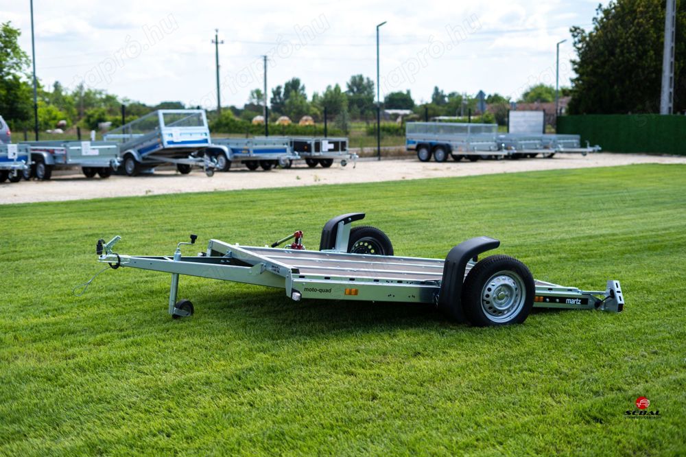 Új süllyeszthető SEBAL - quad- és motorszállító utánfutó akciósan bruttó 1.049.000 Ft