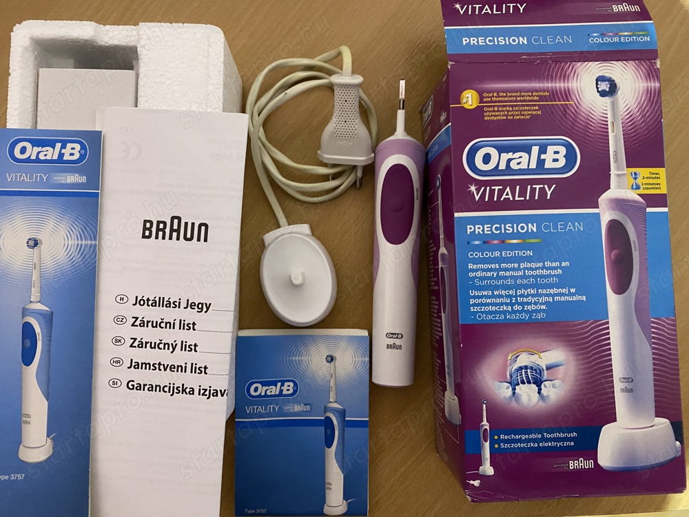 oral-b vitality precision clean elektromos fogkefe