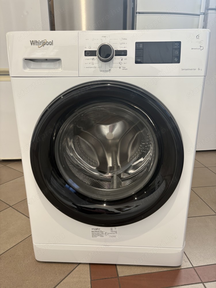 Használt Whirlpool FWSG61283BV EE Keskeny Elöltöltős Mosógép [KH185] 3 hónap garanciával