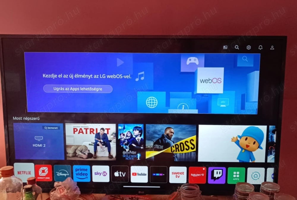Eladó LG UHD Webos okos Tv 