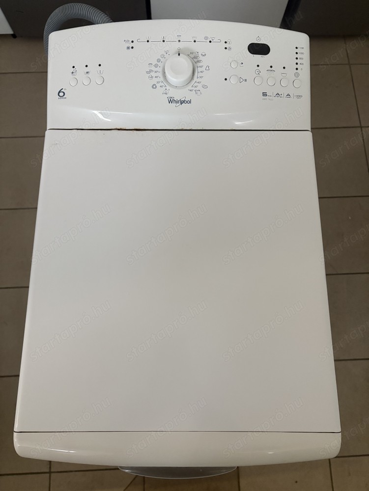 Használt Whirlpool AWE7623 felültöltős mosógép [H16628] 3 hónap garanciával