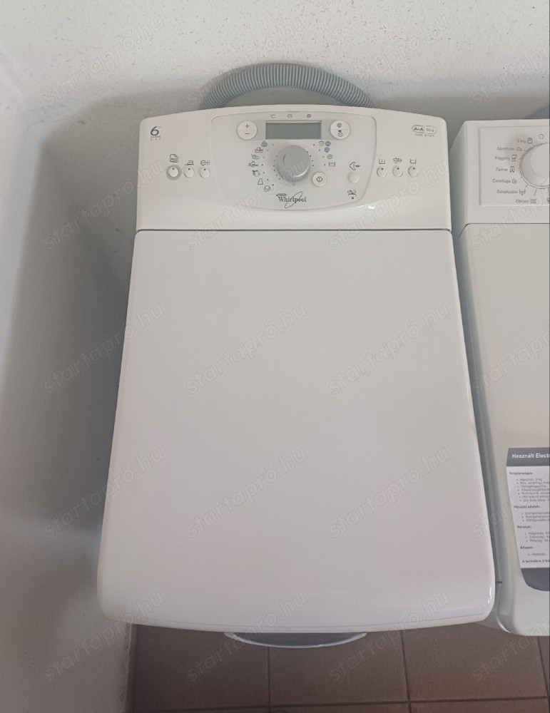 Használt Whirlpool AWE 9723 felültötős mosógép [H16645] 3 hó garancia