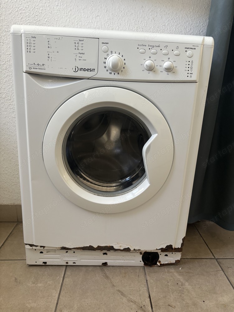 Használt Indesit IWUC 41051 Keskeny Elöltöltős Mosógép [H16451] 1 hónap garanciával