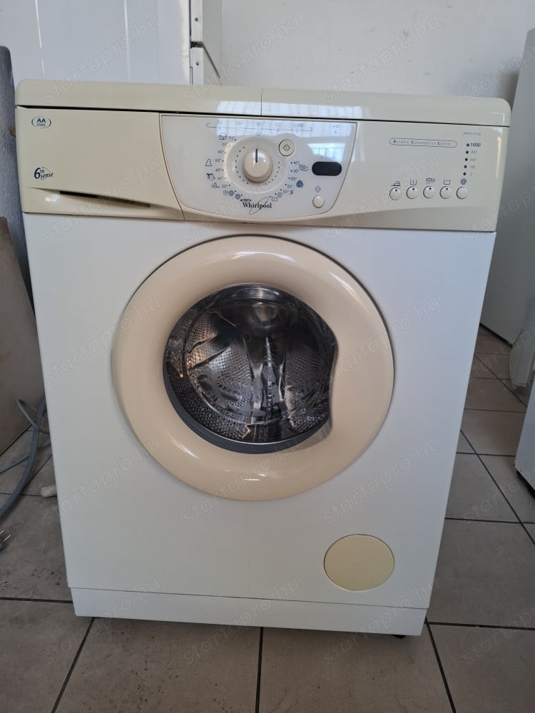 Használt Whirlpool AWM 6102 Elöltöltős Mosógép [H16297] 1-3 hónap garanciával