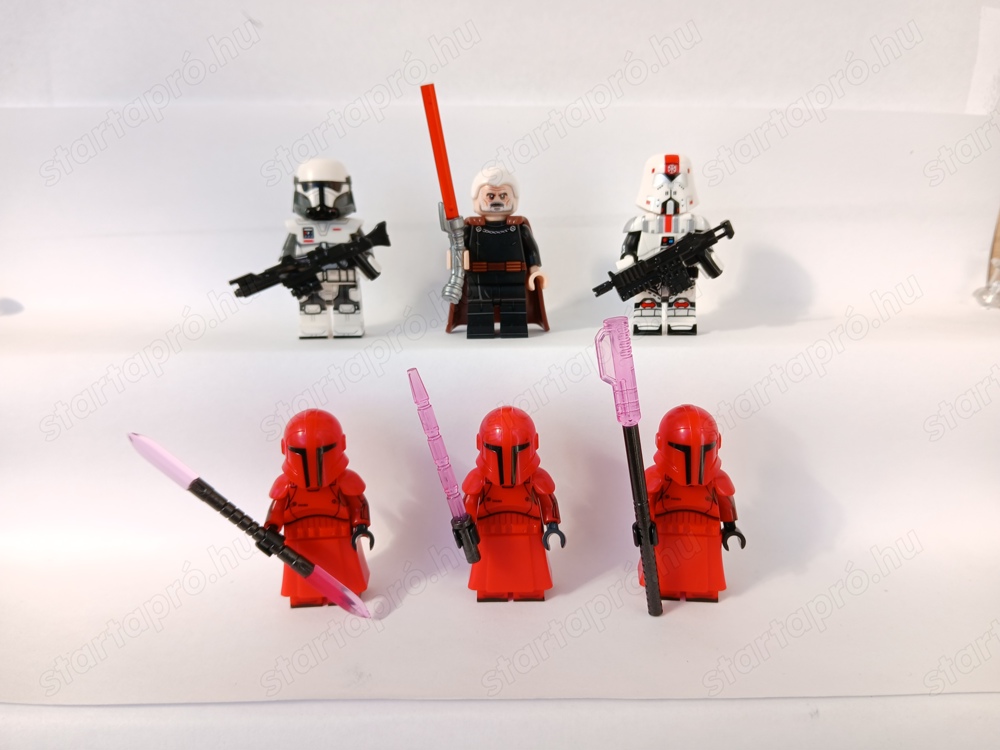 Lego Star Wars figurák Dooku Gróf + Praetorian Guards Imperial Stormtrooper ÚJ!