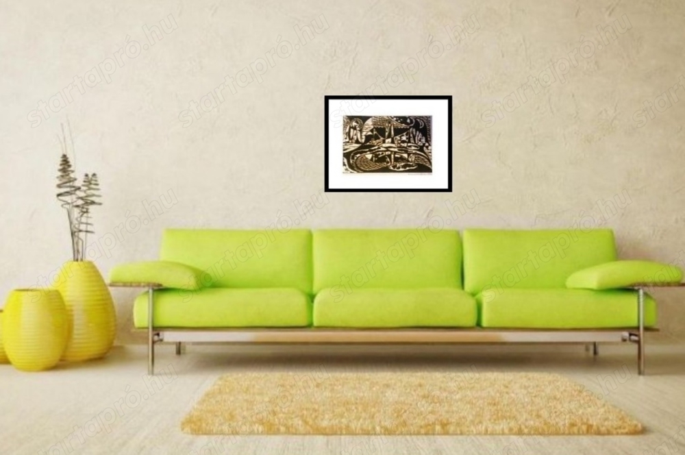 Keret nélkül akcióban eladó ez a remekmű, balatoni alkotótól