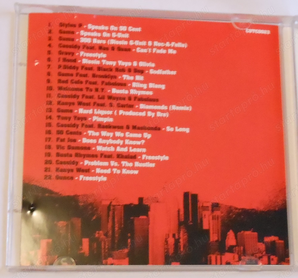 Murder WAS The CASE Featuring 50 CENT-Tony Yayo-GAME CD eladó