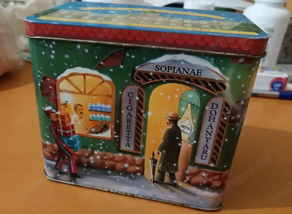 Pécsi dohánygyár BAT karácsonyi díszdoboz