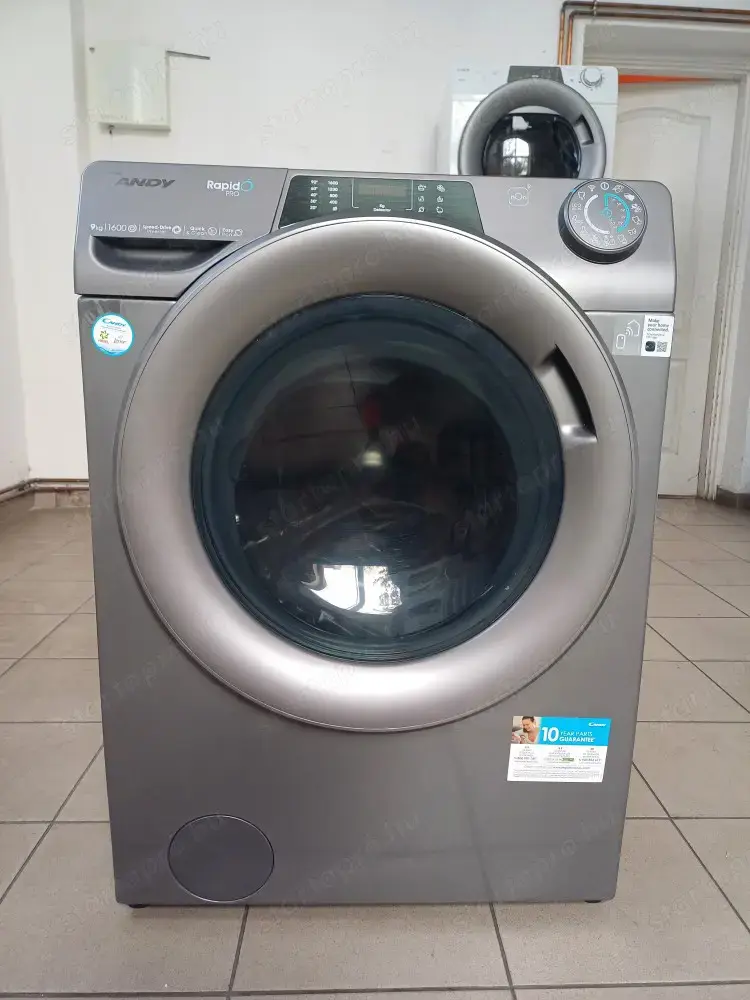 Outlet Candy RP 696BWMRR 1-S Elöltöltős Mosógép [O134] 6 hónap garanciával