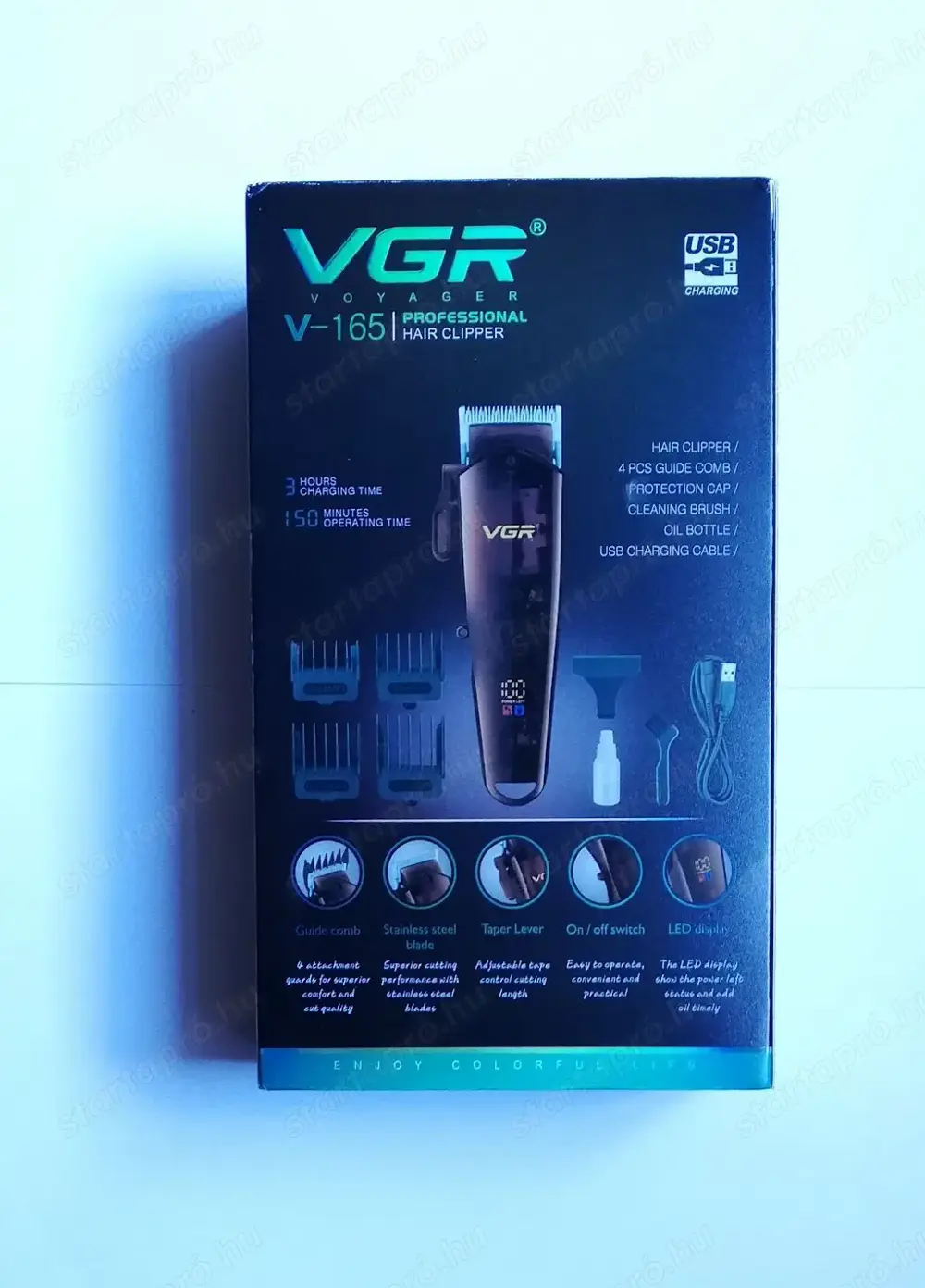 VGR V-165 Professional Hajvágó - Vadonatúj!