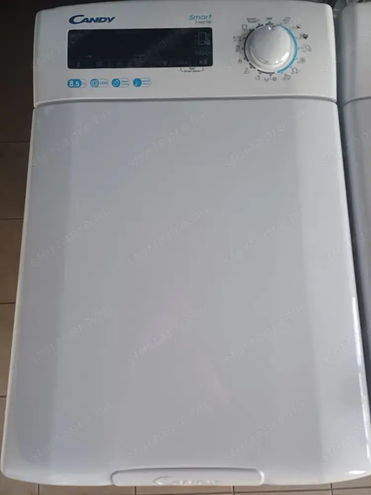Outlet Candy CSTG 285TME 1-S Felültöltős mosógép [O211] 6 hónap garanciával