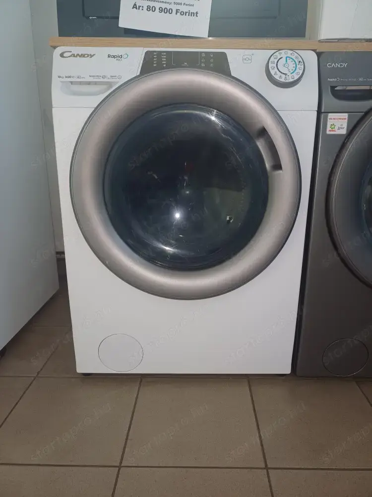 Outlet CANDY RP 6106BWMR8-S Elöltöltős Mosógép [O214] 6 hónap garanciával