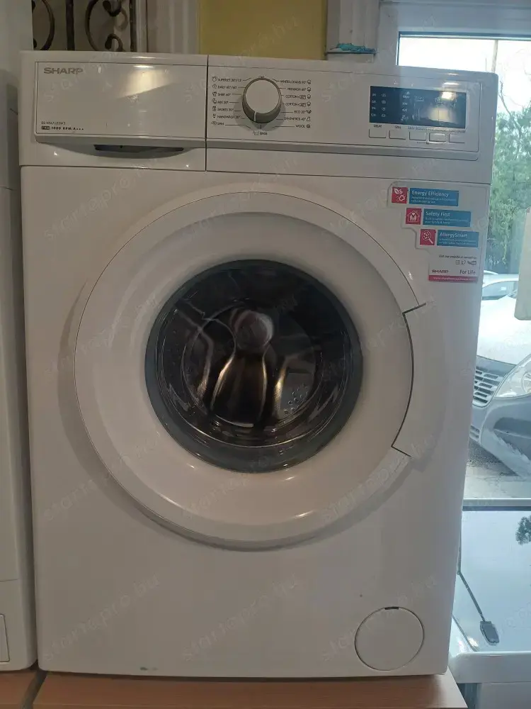Használt Sharp ES-HFA7103WD-EE Elöltöltős Mosógép [KH194] 3-69 hónap garanciával