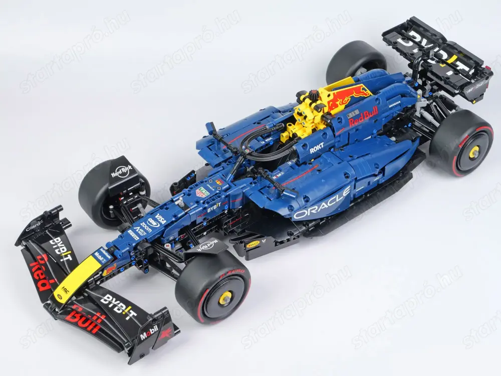 Lego komp. Technic 42206 Oracle Red Bull Racing RB20 F1 autó 1639db LEPIN ÚJ