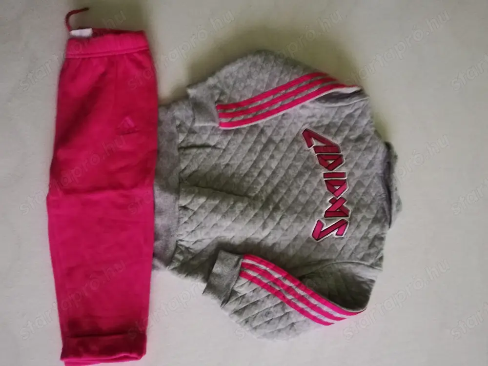 Gyerek lány Gap kardigán, mellény, Adidas szabadidő-melegítő garnitúra - 80, 92, 104, 116, 122, 128