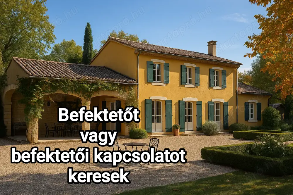 Egyedi befektetési lehetőség és együttműködés 