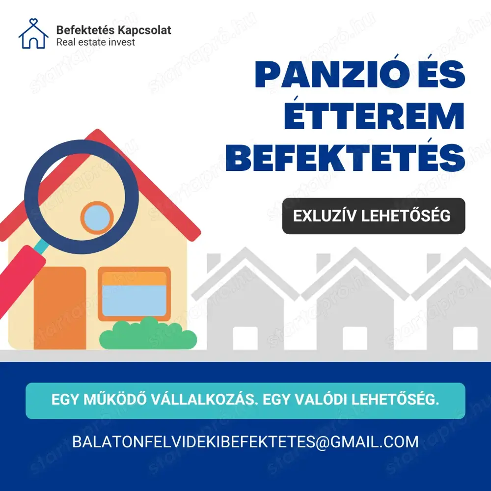 Befektetőt vagy befektetői kapcsolatot keresek 